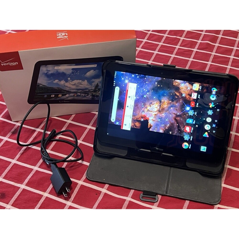 Verizon Ellipsis 10 (QTAIR7) 16GB, Wi-Fi + 4G (Verizon) 10" Bundle